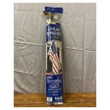 NEW U. S. Flag & Pole Set, 3 ft. x 5 ft.