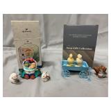 Hallmark Easter ornament and avon items
