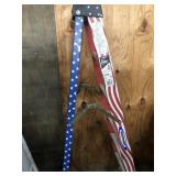 6 foot, Woerner, 250 pound step ladder red white