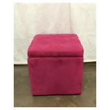 15x 15" Pink Ottoman