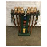 Vintage croquet set