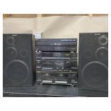Sony Compact Hi-Fidelity Stereo System, 5 Disc