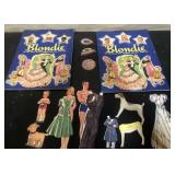 Vintage Blonde & Dagwood Cut-Out Doll books