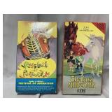 Vintage VHS tapes-The Last Unicorn & Spike & Mikes