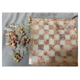 8 x 8 marble chess set