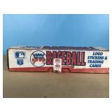 1990 Fleer Baseball Logo Stickers & Trading Cards