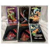 Vintage VHS tapes-Batman, X-men, Phantom more