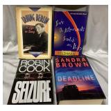 Vintage books-Robin Cook, Sandra Brown & more