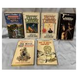 Vintage paperbacks books-novelty, sci-fi, myth-