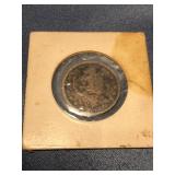 1895 Barber Head Silver Quarter Dollar 25C Coin