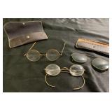 Antique & vintage glasses and cases