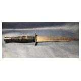 Dagger - metal handle 11"