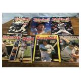Vintage MLB Baseball Sticker Albums with stickers