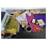 Gifting lot, gift bags, wrapping paper, and