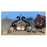 Tiny vintage items-Cast iron, animals and more