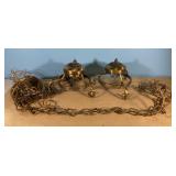 Vintage hanging lamp light parts