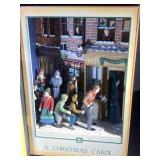 A Christmas Carol animated music box