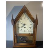 Vintage Steeple Clock 8-day with key