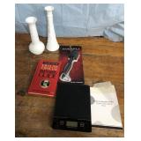 Digital scale, milk glass and more