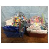 Party Decor Paper Plates and napkins