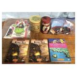 Books, Tins, Legos and more