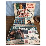 Vintage games-Video Village, Hollywood Squares &
