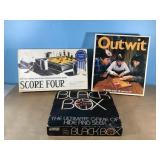 Vintage Games- 1968 Score Four, 1978 Black Box &