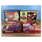 4 Kids Board Games- ABC Dora Game, I Spy Eagle