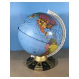 Vintage tin Ohio Art Astrological Globe 11.5"