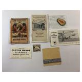 Political ephemera. Check out the needle book!