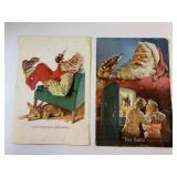 Vintage Santa Coca Cola magazine ads