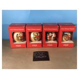 Classic Christmas Coca-Cola Ornaments