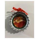 3" Santa Coca Cola ornament