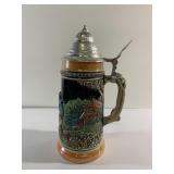 Vintage German 9" tall stein