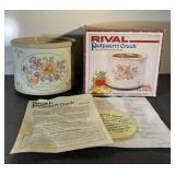 Vintage Rival Potpourri Crock
