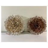 NEW  wood flower wall decorations