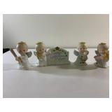 3" tall Enesco Holly Babes porcelain