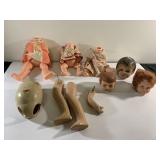 Crazy Creepy vintage & antique doll parts!