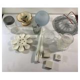 Neat vintage kitchen items, candles and more