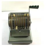 Vintage Paymaster Check Writer imprinting machine