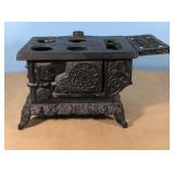 Antique cast salesman sample HOME stove-missing