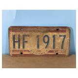 1976 Illinois License Plate