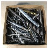 Box of Drill Bits-the box is 8 inches by 8 inches