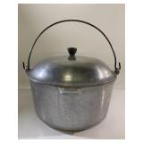 Vintage Household Institute Aluminum kettle pot w/