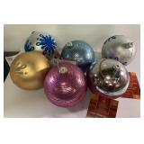 NEW 6" shatterproof Christmas ornaments w/ tags