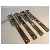 4 Screw Hook Strap Hinge