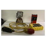 220 cord, lantern (LED) and more