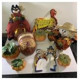 Vintage Thanksgiving Fall decor incl honeycomb
