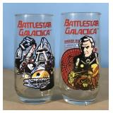 1979 Battlestar Galactica Commander Adama & Cylon