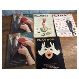 1960 Playboy Magazines